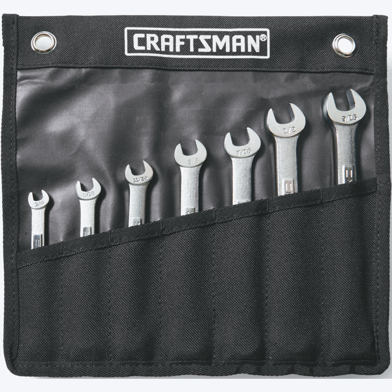 Craftsman® 7 Pc. SAE Raised Panel Wrench Set