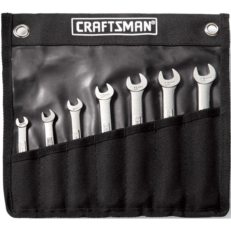 Craftsman® 7 Pc. Metric Raised Panel Wrench Set