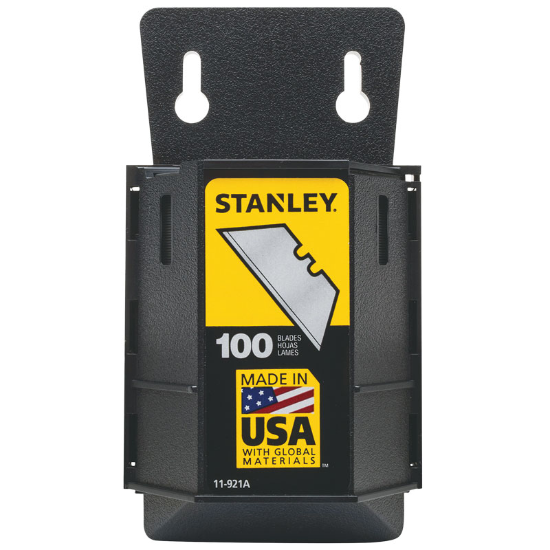 Stanley® Heavy Duty Blade Dispenser with Blades, 100 Pk.