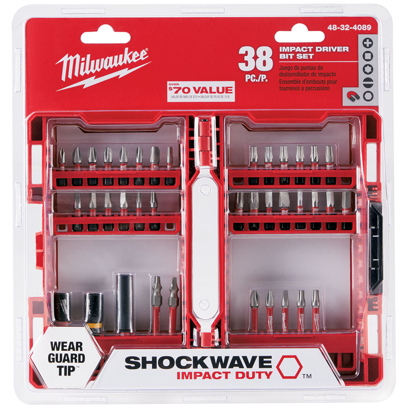 Milwaukee® 38 Pc. Shockwave™ Impact Driver Bit Set