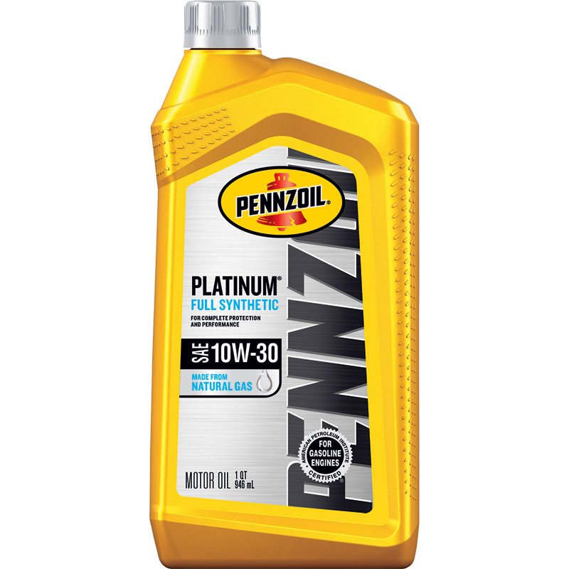 Pennzoil® 10W-30 Platinum® Synthetic Motor Oil, 1 Qt.