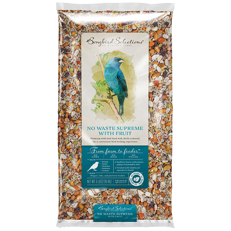 Songbird Selections® No Waste Supreme With Fruit Wild Bird Feed, 5 Lb.