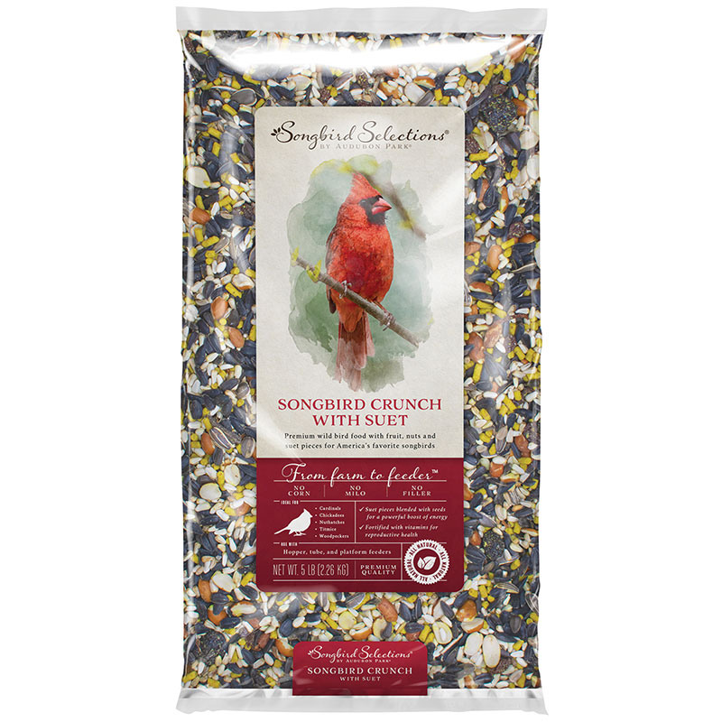 Songbird Selections® Songbird Crunch With Suet Wild Bird Food, 5 Lb.