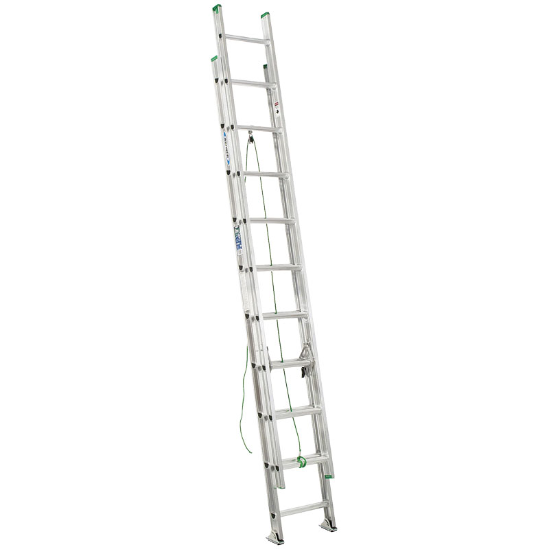 20' Werner® Aluminum Extension Ladder