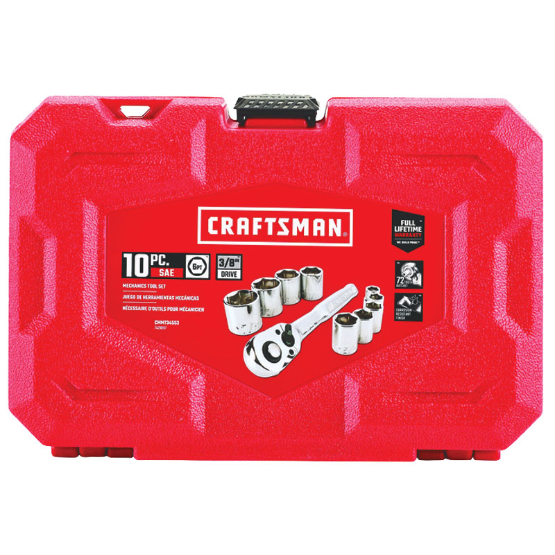 Craftsman® 10 Pc. SAE Socket Wrench Set