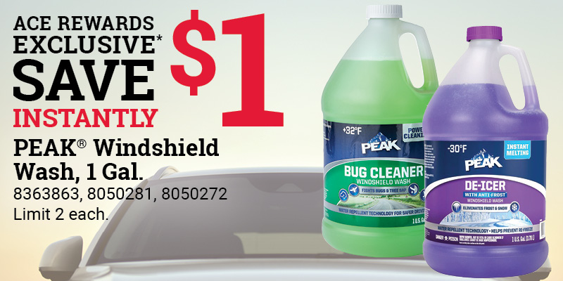 Select PEAK® Windshield Wash, 1 Gal.