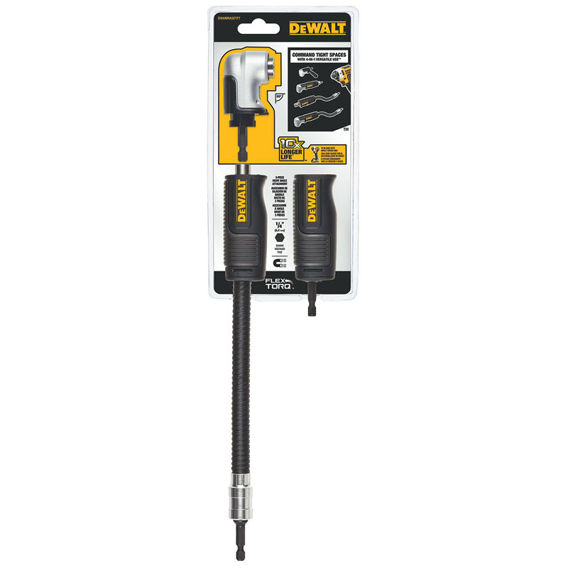 DeWalt® Flextorq® 3 Pc. Right Angle Attachment Hex Shank