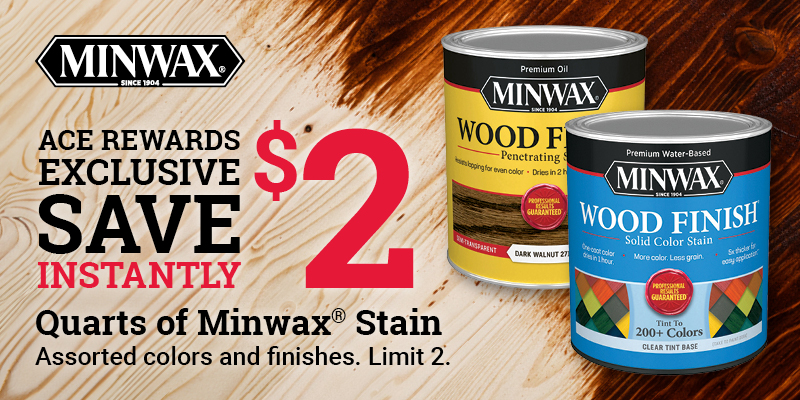 Quarts of Minwax® Wood Stain