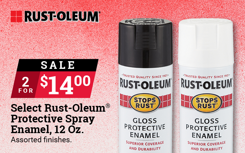 12 Oz. Rust-Oleum® Gloss Protective Enamel Spray Paint