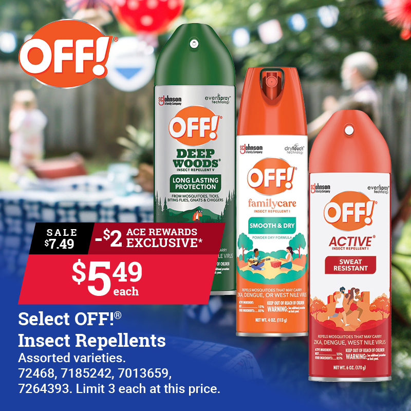Select Off!® Deep Woods® Insect Repellents