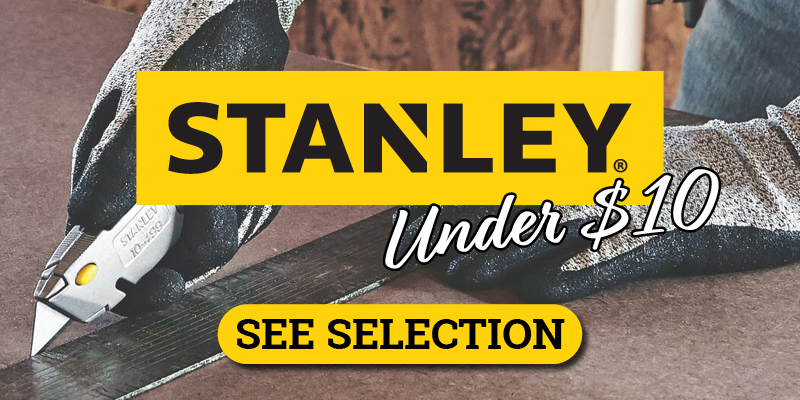 Stanley® Hand Tools Under $10