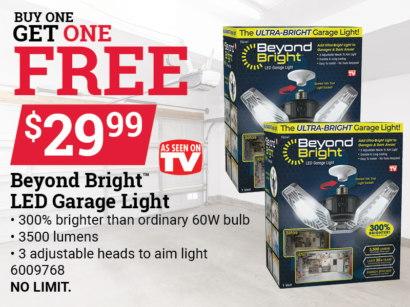 Beyond Bright™ LED Garage Light